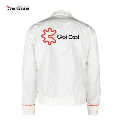 Customized Zipper Jacket Regular Nylon/Elastane Fabric for Men's Running and Training