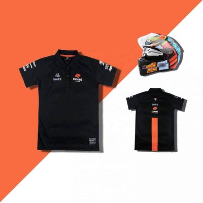 Custom Sublimated Dry Fit Short Sports Polyester Polo T Shirt with UV Graphics Design