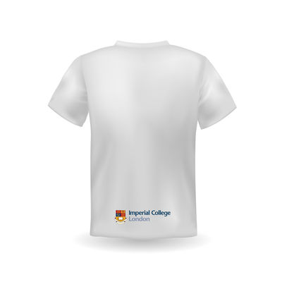 University T-Shirt O-Neck with Custom Logo and Breathable Fabric