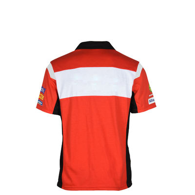 Cotton Fabric Breathable Short Sleeve Tennis Jersey Design Polo Neck T-Shirt for Men