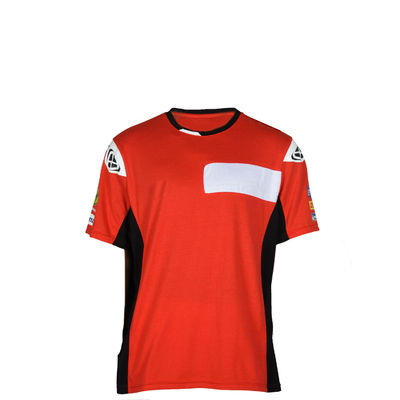Cotton Fabric Breathable Short Sleeve Tennis Jersey Design Polo Neck T-Shirt for Men