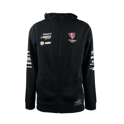 Custom Your Design Hooded Full Zipper Up Motocross Sport Racing Hoodies for Autumn