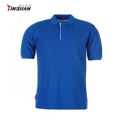 Custom Logo Design Work Team Sports Golf Polo Shirts For Men Casual Quick Dry Polo Plain Color