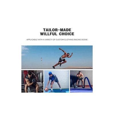 Unisex Adults Nylon Elastane Casual Jacket Sport Set with Custom Design Printing Logo