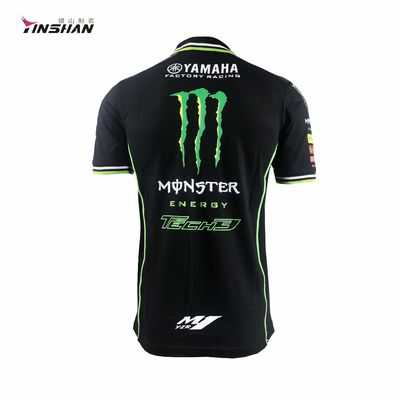 Sublimation Pit Crew Racing T Shirts Customized Logo F1 Polo Shirts for Teamwear
