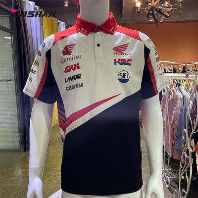 Racing Suit for Adults Customized Color Polo Shirt for Soccer Cycling Cricket and F1