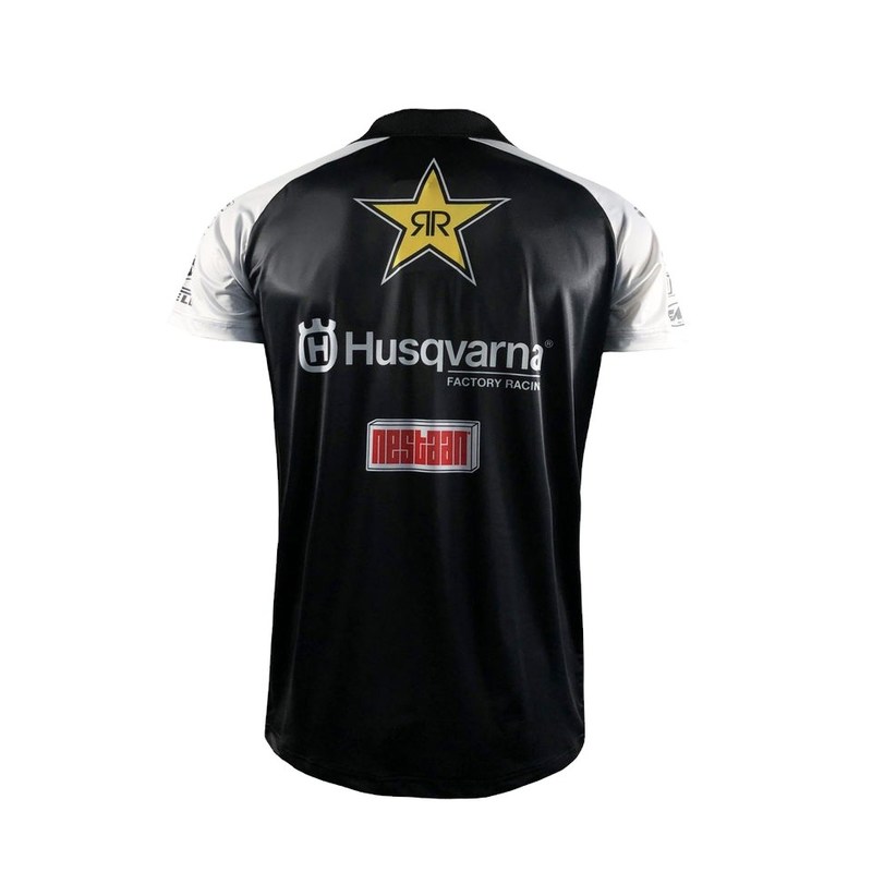 Quick Dry Polyester Men's Polo Shirts with Custom Embroidered Logo and Quick Dry Fabric