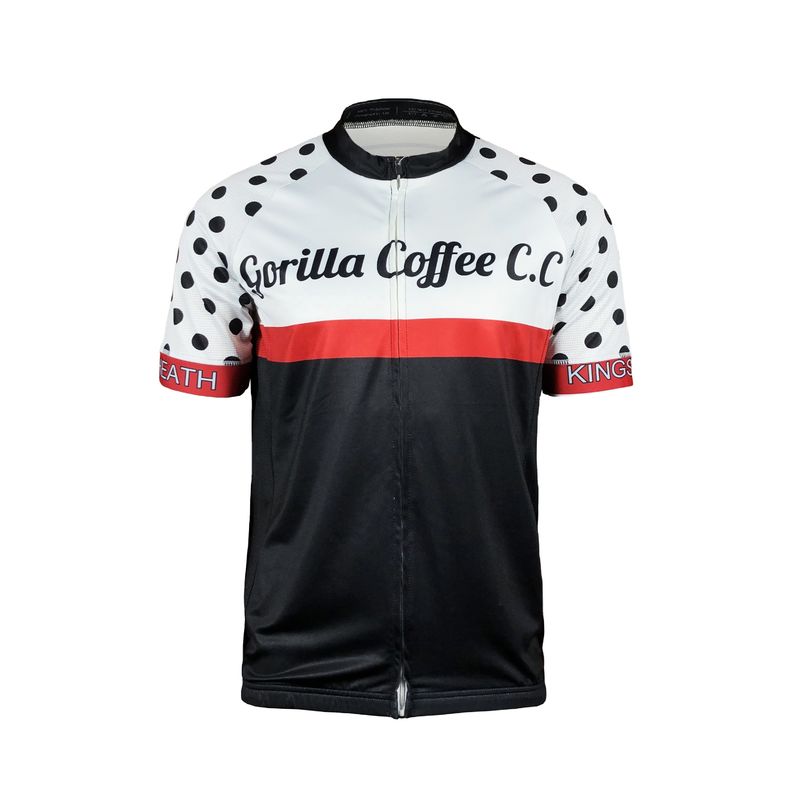 Breathable Men's Short Sleeve Teamwear Club Cycling Jersey with Custom Logo Printing
