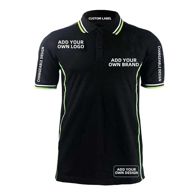 Sublimation Pit Crew Racing T Shirts Customized Logo F1 Polo Shirts for Teamwear